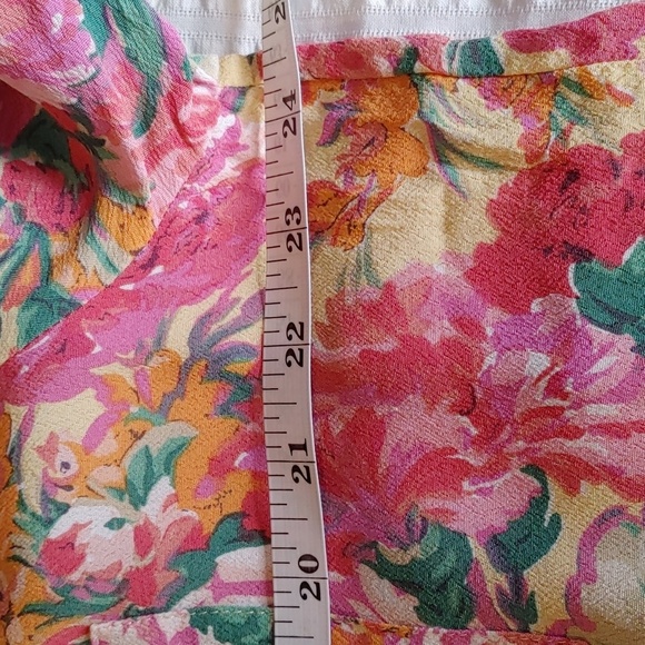 Zara Women's Floral Button Down Top Size Large - Picture 10 of 12
